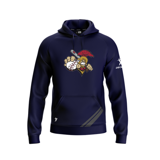 [FOLHSMNV-YXS-LOGO2] Decker Summit Hoodie (Youth XS, Navy, Logo 2)