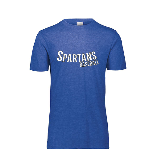 [FTSCUBNV-AS-LOGO1] Decker Men's Tri-Blend T-Shirt - Short Sleeve (Adult S, Navy, Logo 1)