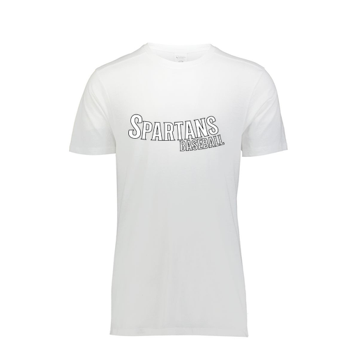 [FTSCUBWH-YS-LOGO1] Decker Youth Tri-Blend T-Shirt - Short Sleeve (Youth S, White, Logo 1)