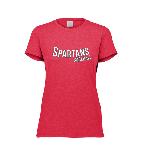 [FTSCUBRD-FAXS-LOGO1] Decker Women's Tri-Blend T-Shirt - Short Sleeve (Female Adult XS, Red, Logo 1)
