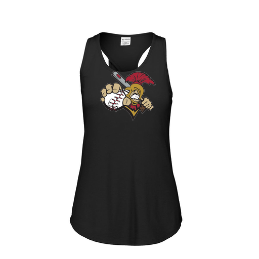 [3078.K94.S-LOGO2] Ladies Tri Blend Tank Top (Female Adult S, Black, Logo 2)